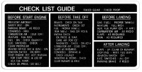 Checklists/Reference