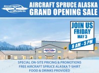 Aircraft Spruce Alaska Grand Opening