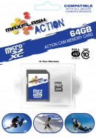 Monetair foto persoon Maxflash Micro Sd 32Gb Action Cam Memory Card | Aircraft Spruce