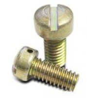 Lot of 10 AN502-416-8 Fillister Slotted Screw 1/4-28 x 1/2" Drilled 