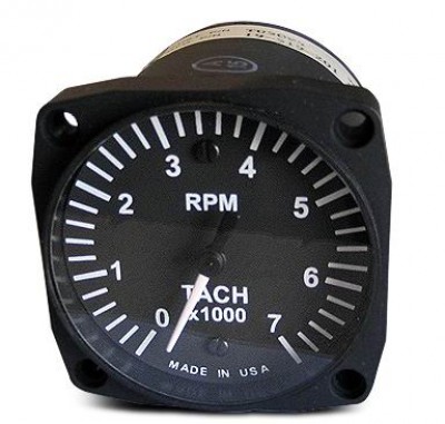 UMA Electronic 3-1/8 TSO'd Tachometer