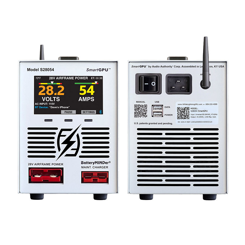 White Lightning 28-Volt SmartGPU™ General Aviation Ground