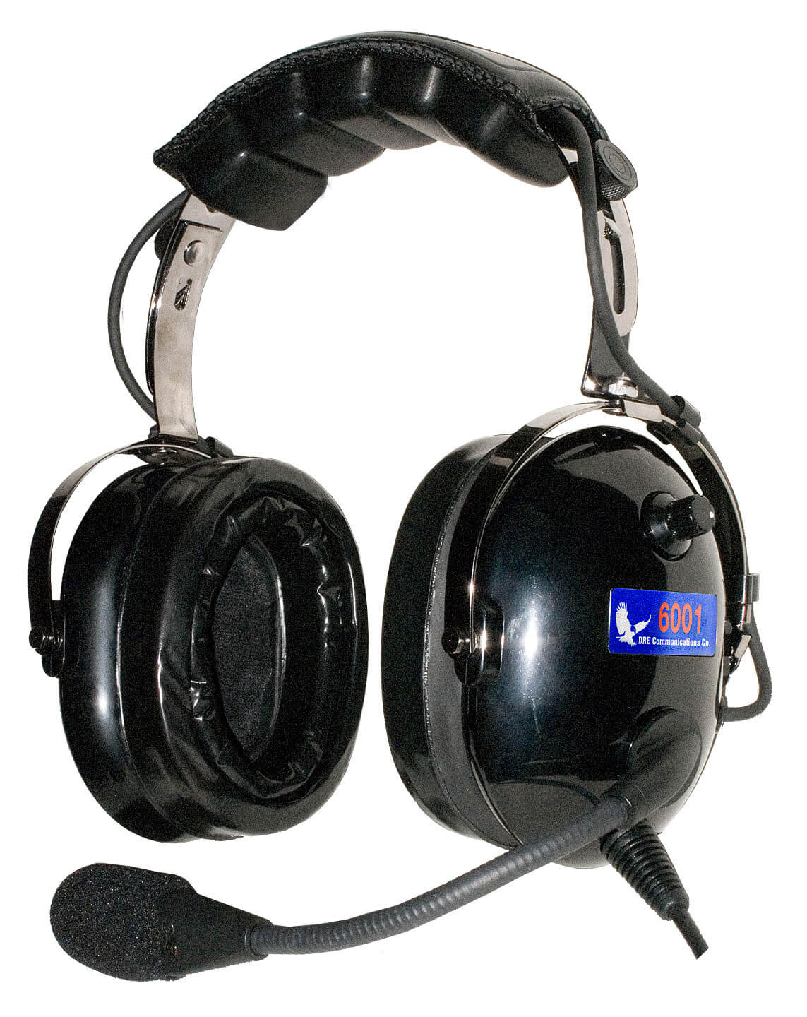 HEADSETS INC 6001 ANR HEADSET BLACK Aircraft Spruce