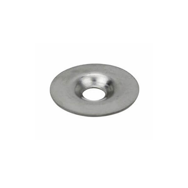 FLAT WASHERS STAINLESS STEEL #10 100 0.203" ID 0.440" OD 0.037"     711265 