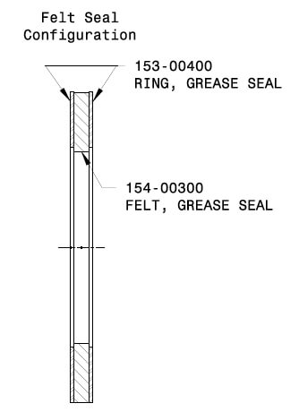 PN 154-03900 Details about   Cessna Molded Grease Seals 